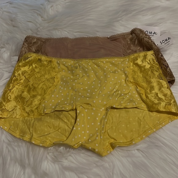 Soma Intimates & Sleepwear Set Of 2 Soma Lace Underwear Poshmark